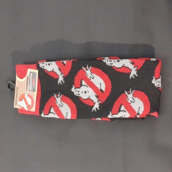 NNWT Ghostbusters symbol cree socks - Picture 1 of 1